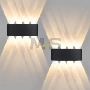 COB Wall Light 4+4 Up-Down 220 Volt