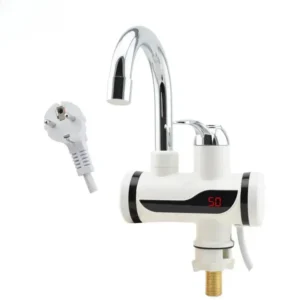 Electric Water Heating Tap with LED Temperature Display